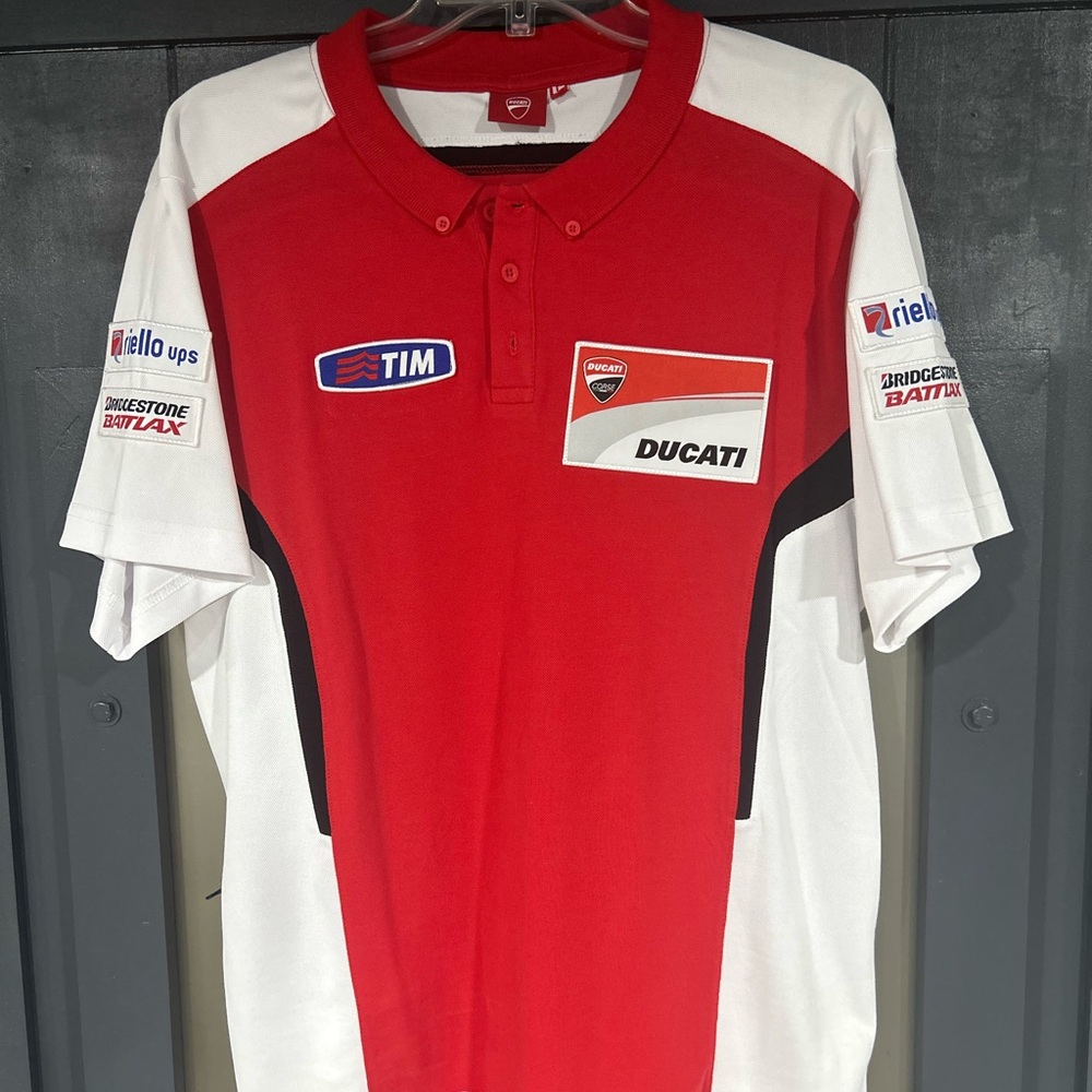 Ducati Corse MotoGP Team Polo Shirt Size L